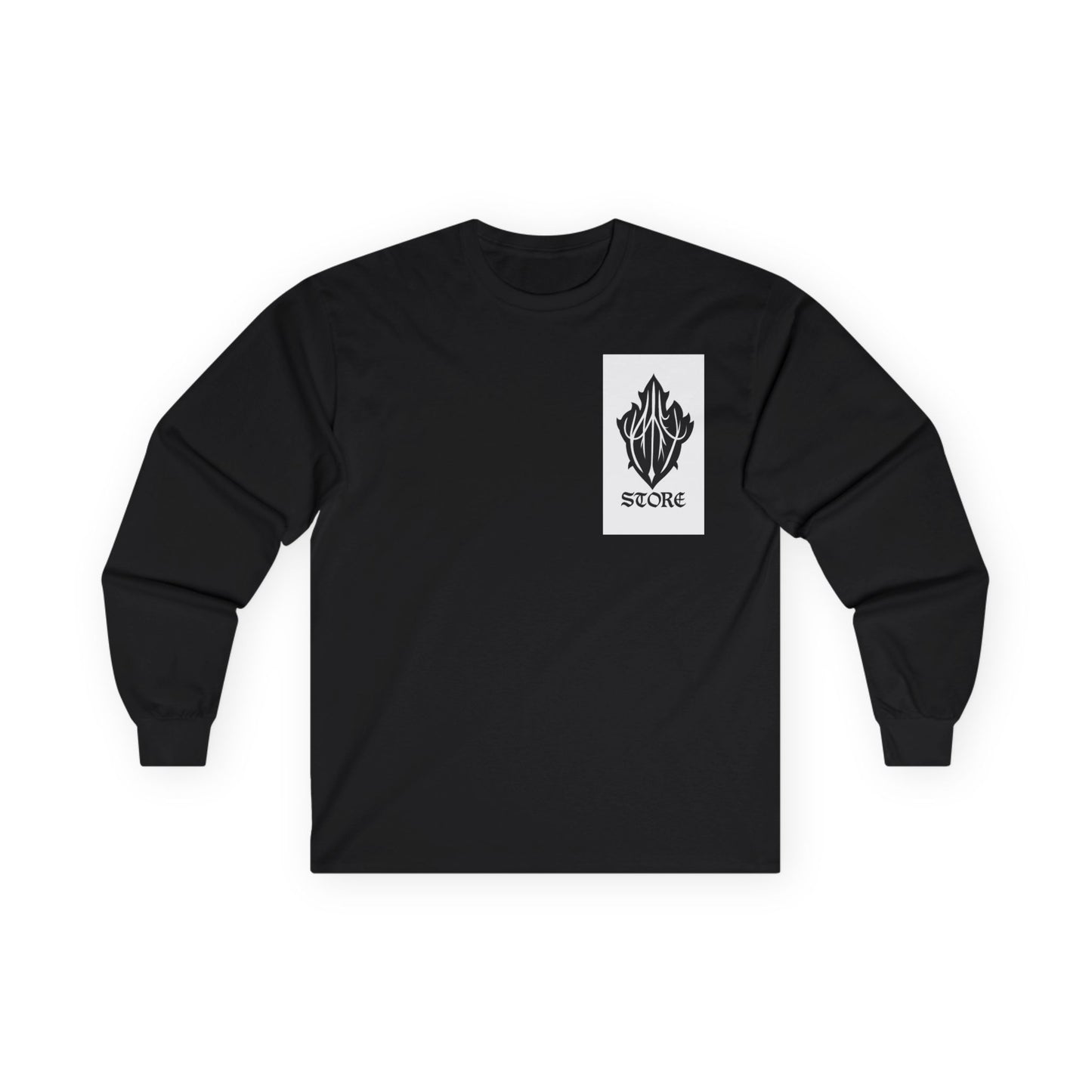 Stylish Long Sleeve Tee for Urban Vibes | MC NÃO É BANDIDO : ( COLEÇÃO : CONTRA O SISTEMA)