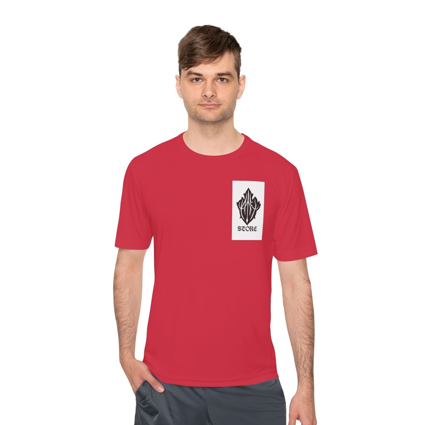Trendy Unisex Moisture Wicking Tee for Active Lifestyles, Fitness Apparel, Casual Wear, Summer Essentials, Gift for Sports Lovers