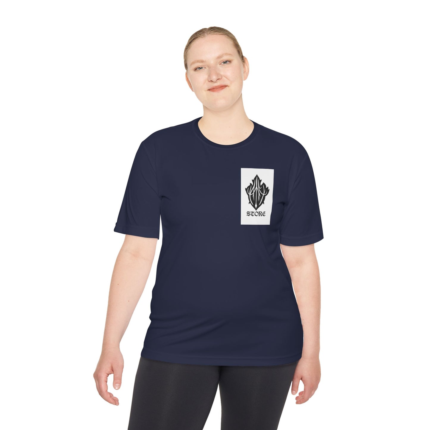 Trendy Unisex Moisture Wicking Tee for Active Lifestyles, Fitness Apparel, Casual Wear, Summer Essentials, Gift for Sports Lovers
