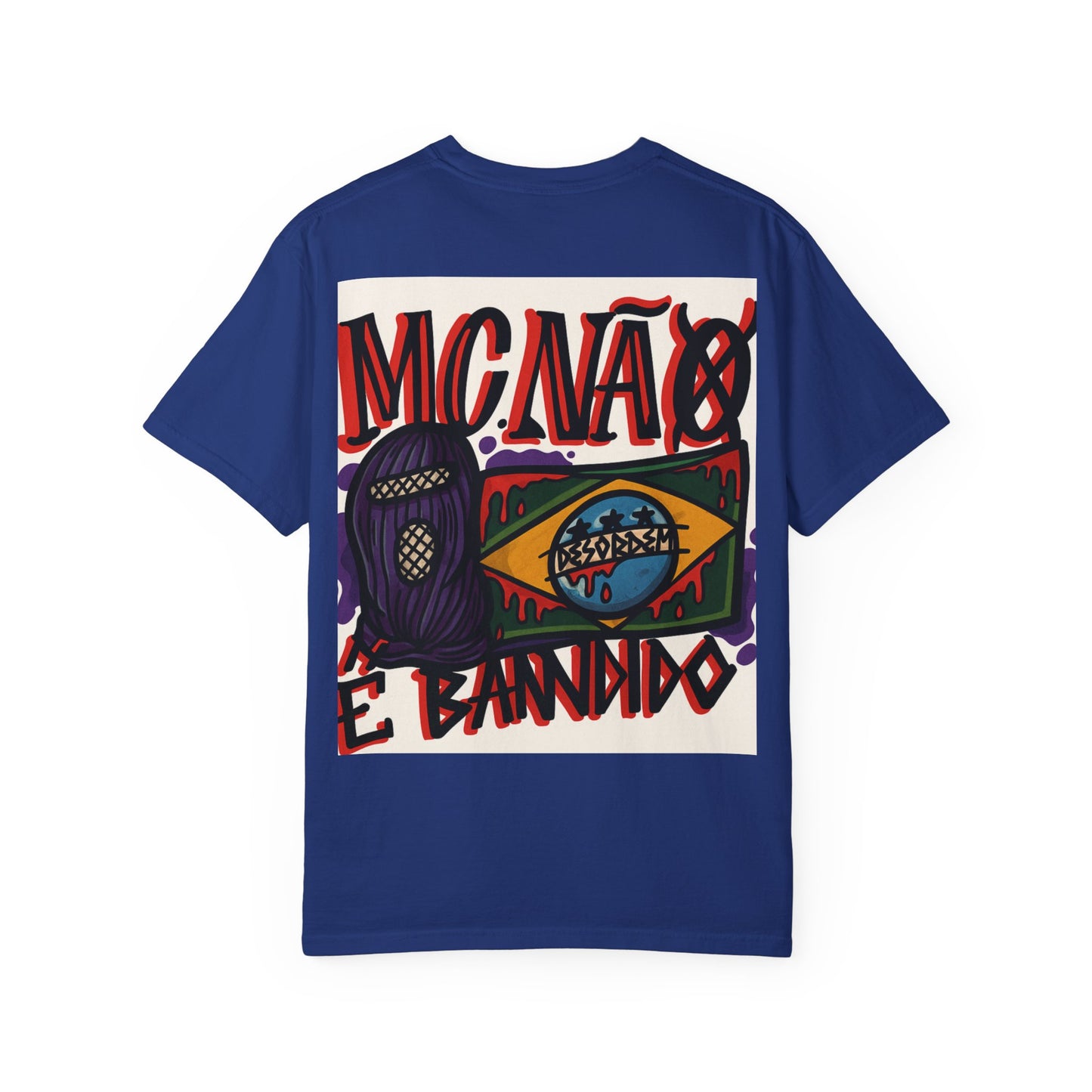 Camiseta "MC não é Bandido" (Coleção : CONTRA O SISTEMA)