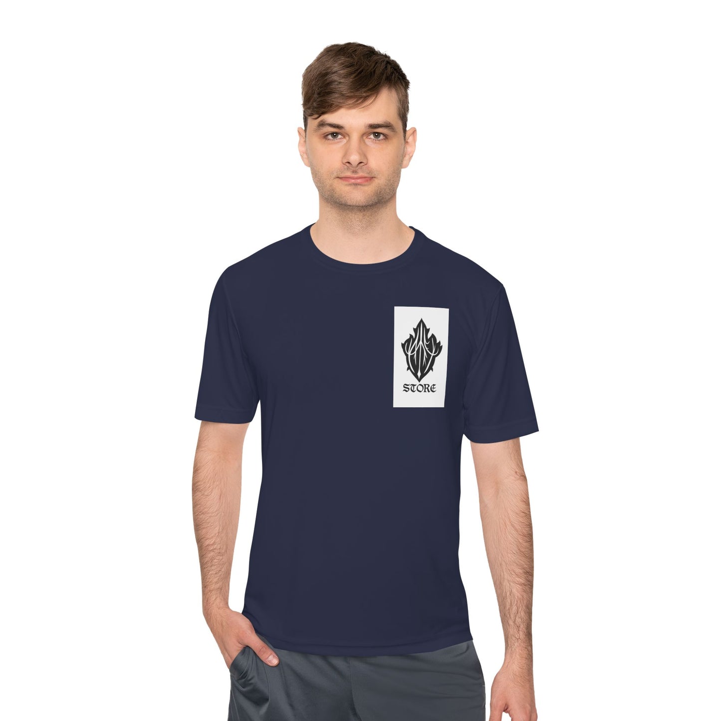 Trendy Unisex Moisture Wicking Tee for Active Lifestyles, Fitness Apparel, Casual Wear, Summer Essentials, Gift for Sports Lovers