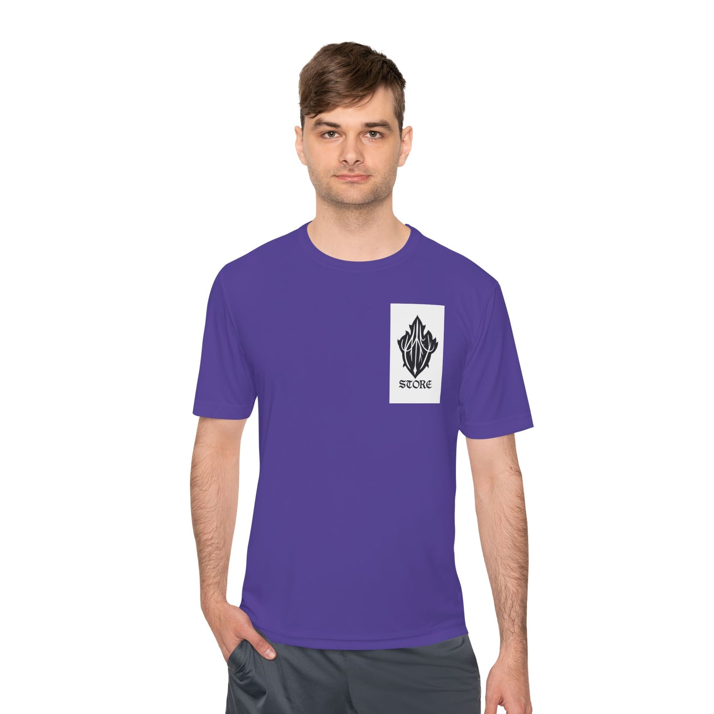 Trendy Unisex Moisture Wicking Tee for Active Lifestyles, Fitness Apparel, Casual Wear, Summer Essentials, Gift for Sports Lovers