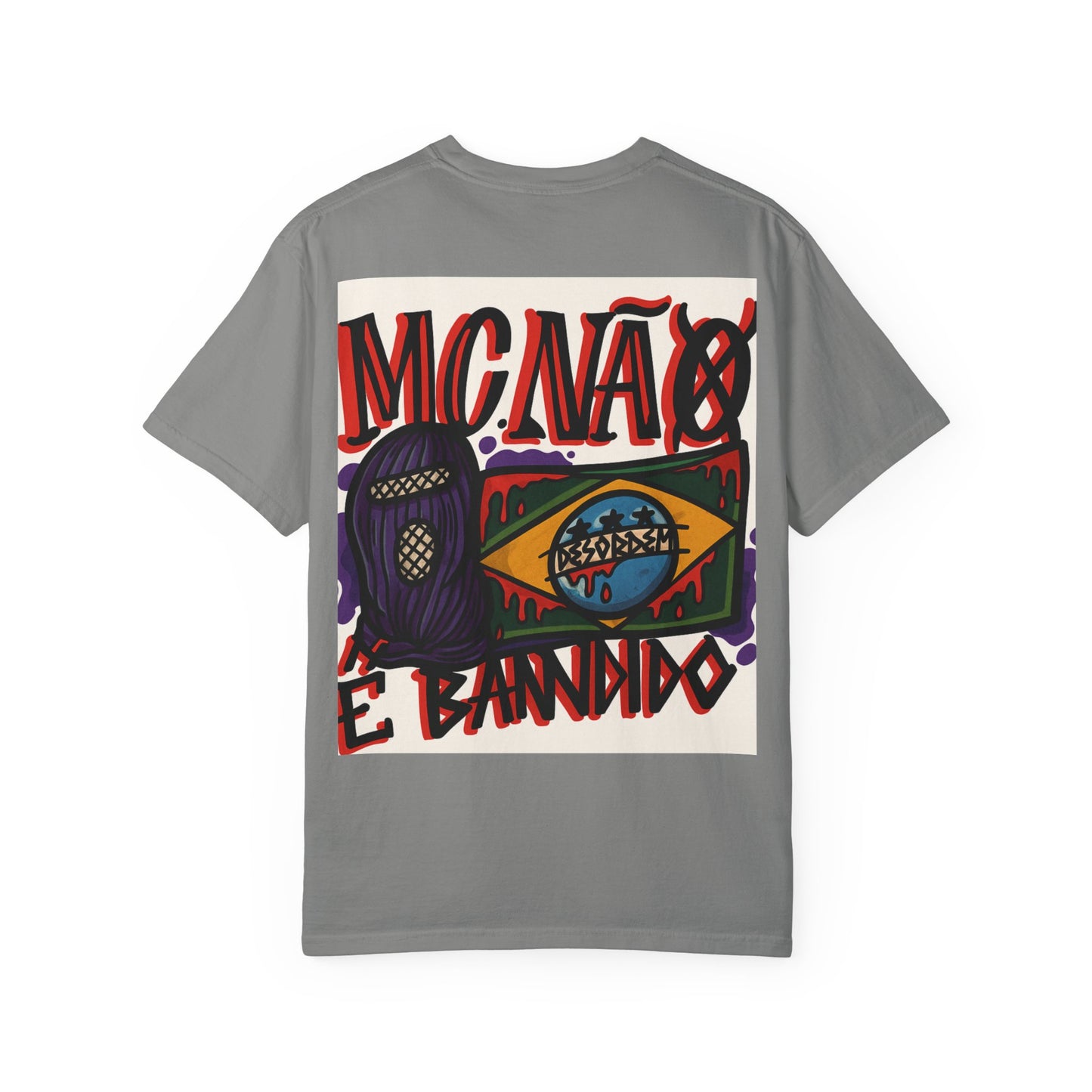 Camiseta "MC não é Bandido" (Coleção : CONTRA O SISTEMA)