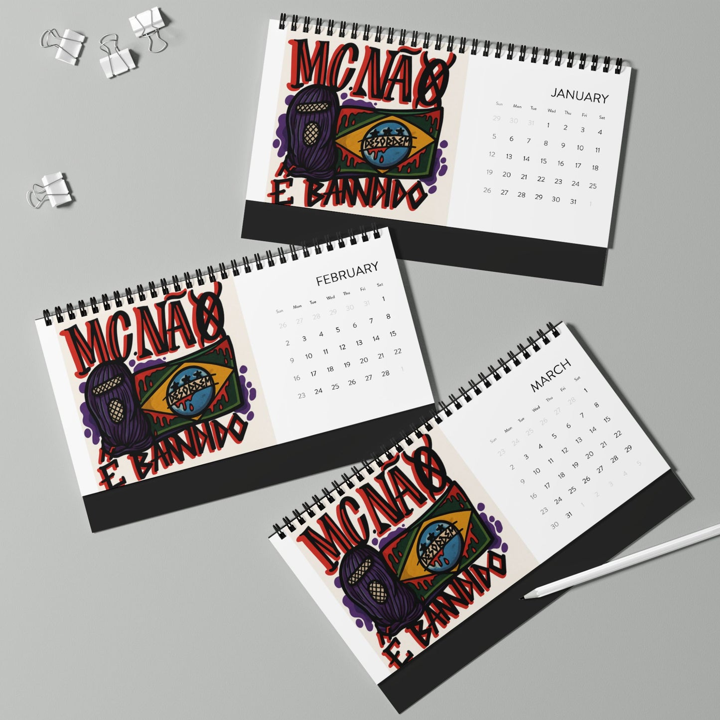 Stylish Desktop Calendar