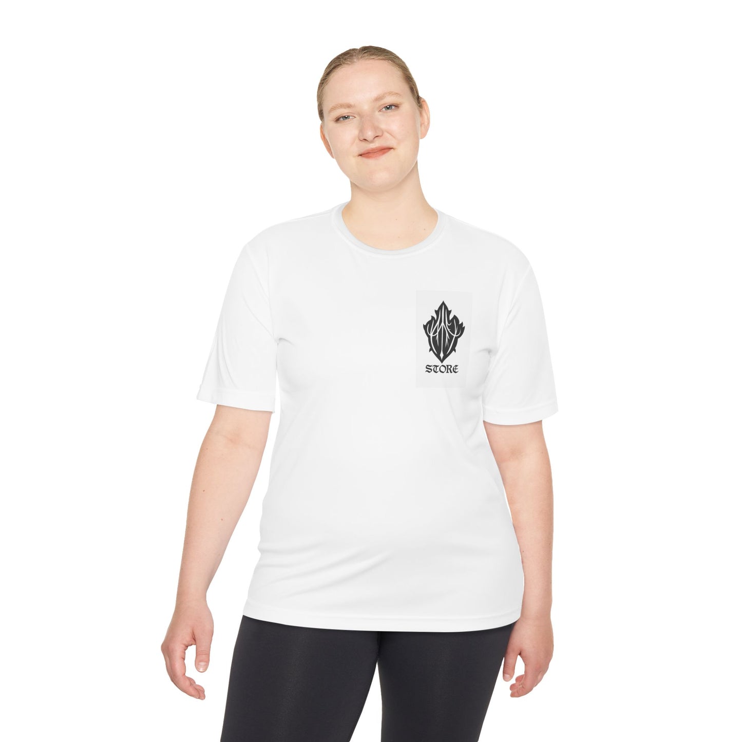 Trendy Unisex Moisture Wicking Tee for Active Lifestyles, Fitness Apparel, Casual Wear, Summer Essentials, Gift for Sports Lovers