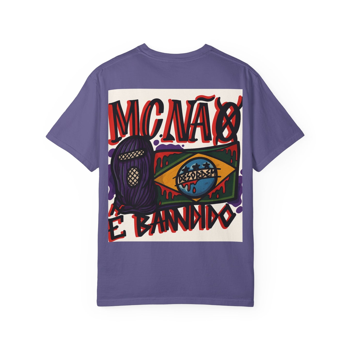Camiseta "MC não é Bandido" (Coleção : CONTRA O SISTEMA)