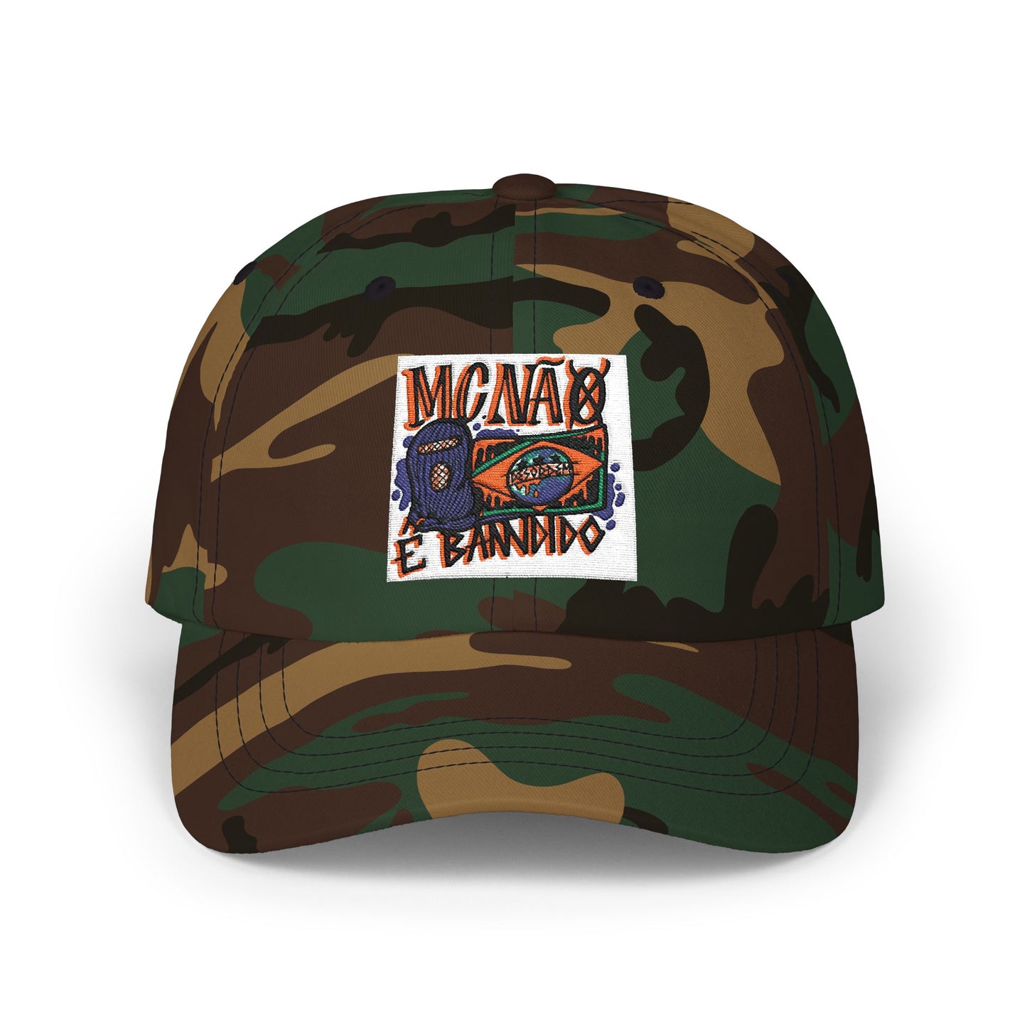 Classic Dad Cap with Unique Bandido Design, Casual Hat for Everyday Wear, Gift for Fathers Day, Stylish Accessory for Dads