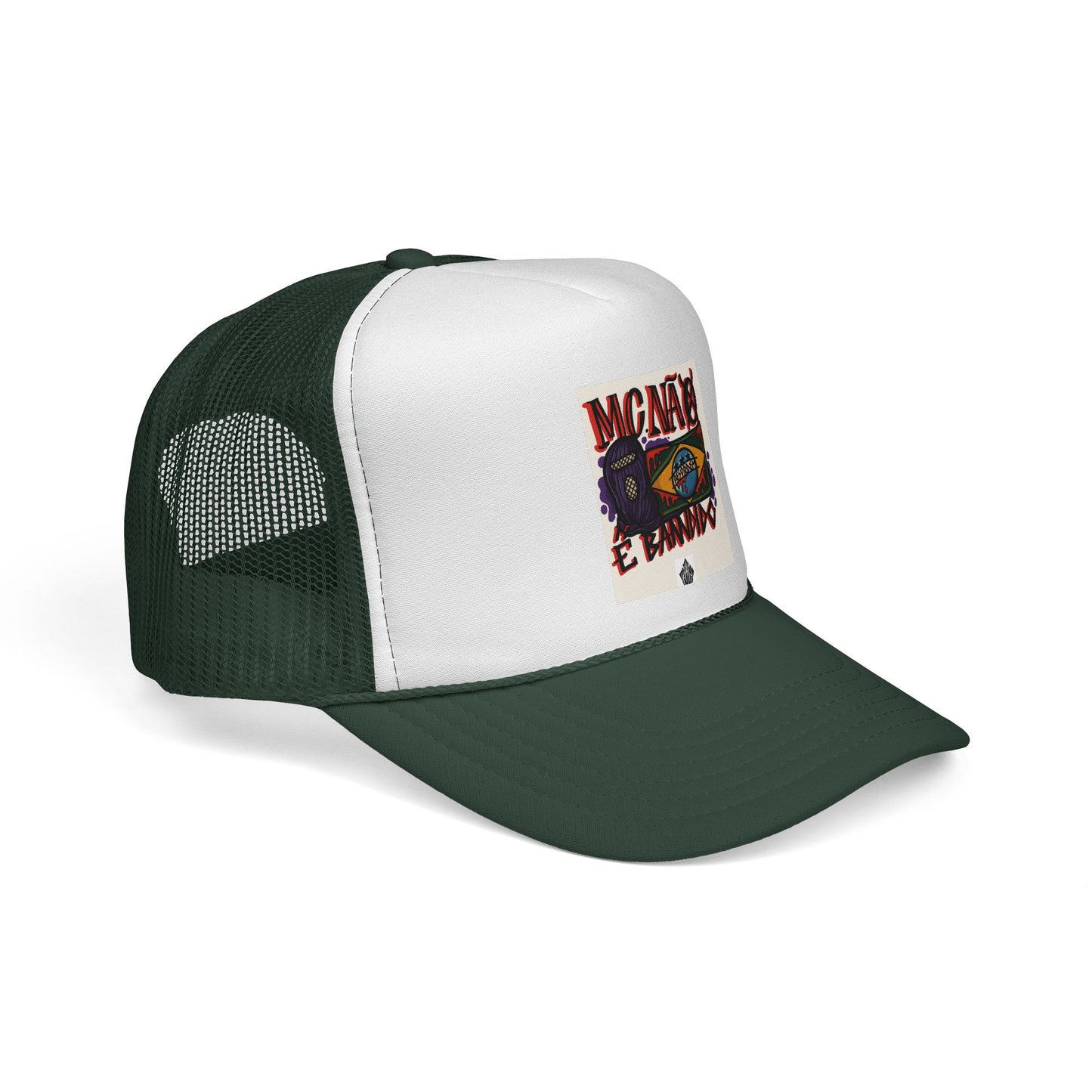 Vibrant Graphic Trucker Cap, Casual Style Hat, Trendy Summer Accessory, Unique Gift for Outdoor Enthusiasts, Festival Wear