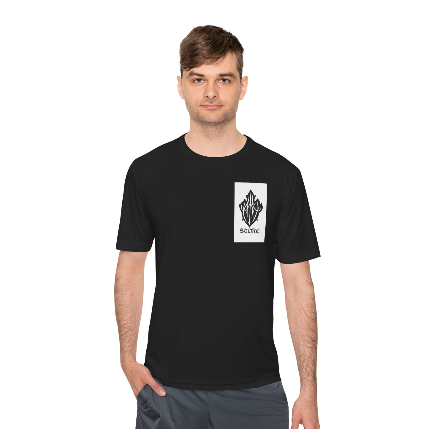 Trendy Unisex Moisture Wicking Tee for Active Lifestyles, Fitness Apparel, Casual Wear, Summer Essentials, Gift for Sports Lovers