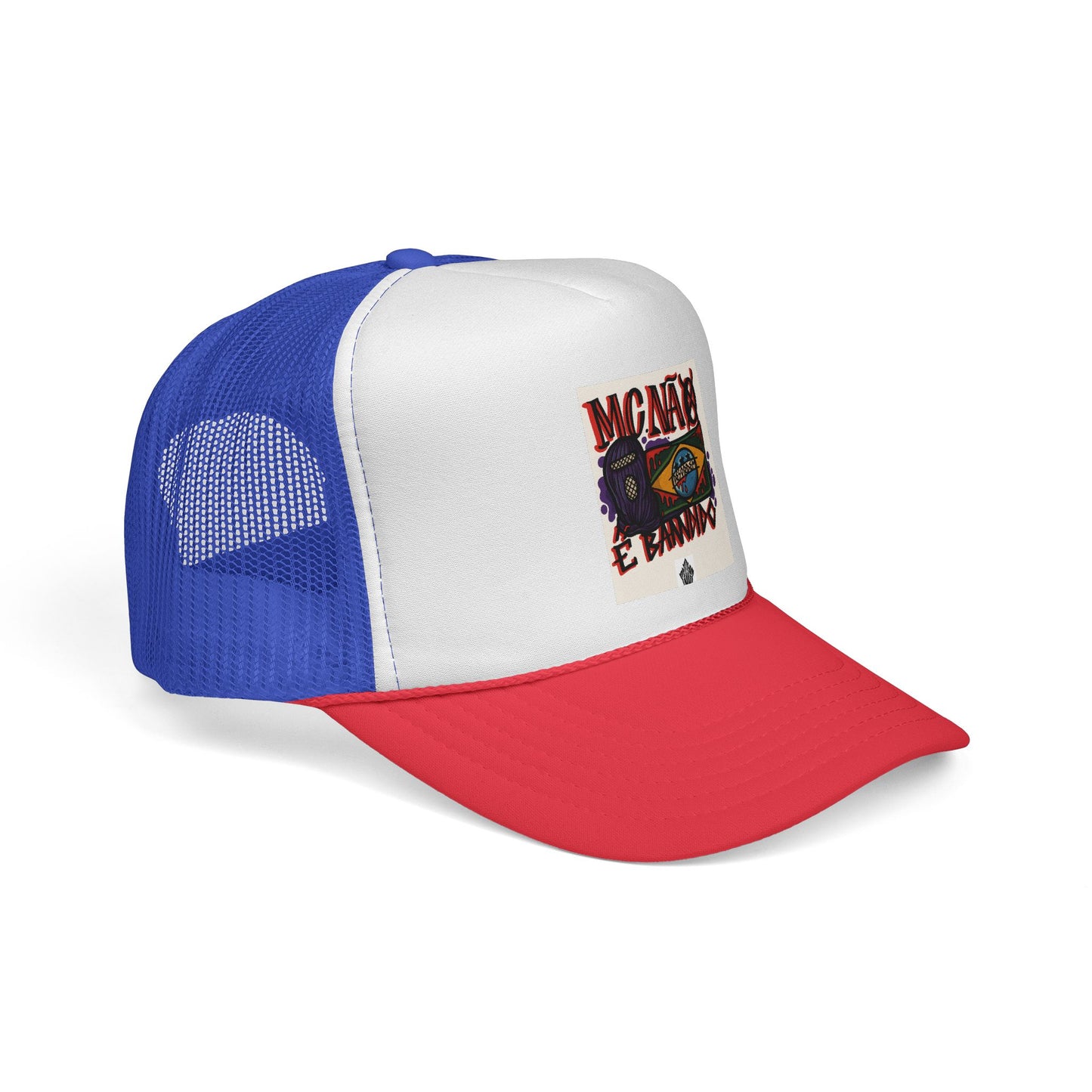 Vibrant Graphic Trucker Cap, Casual Style Hat, Trendy Summer Accessory, Unique Gift for Outdoor Enthusiasts, Festival Wear