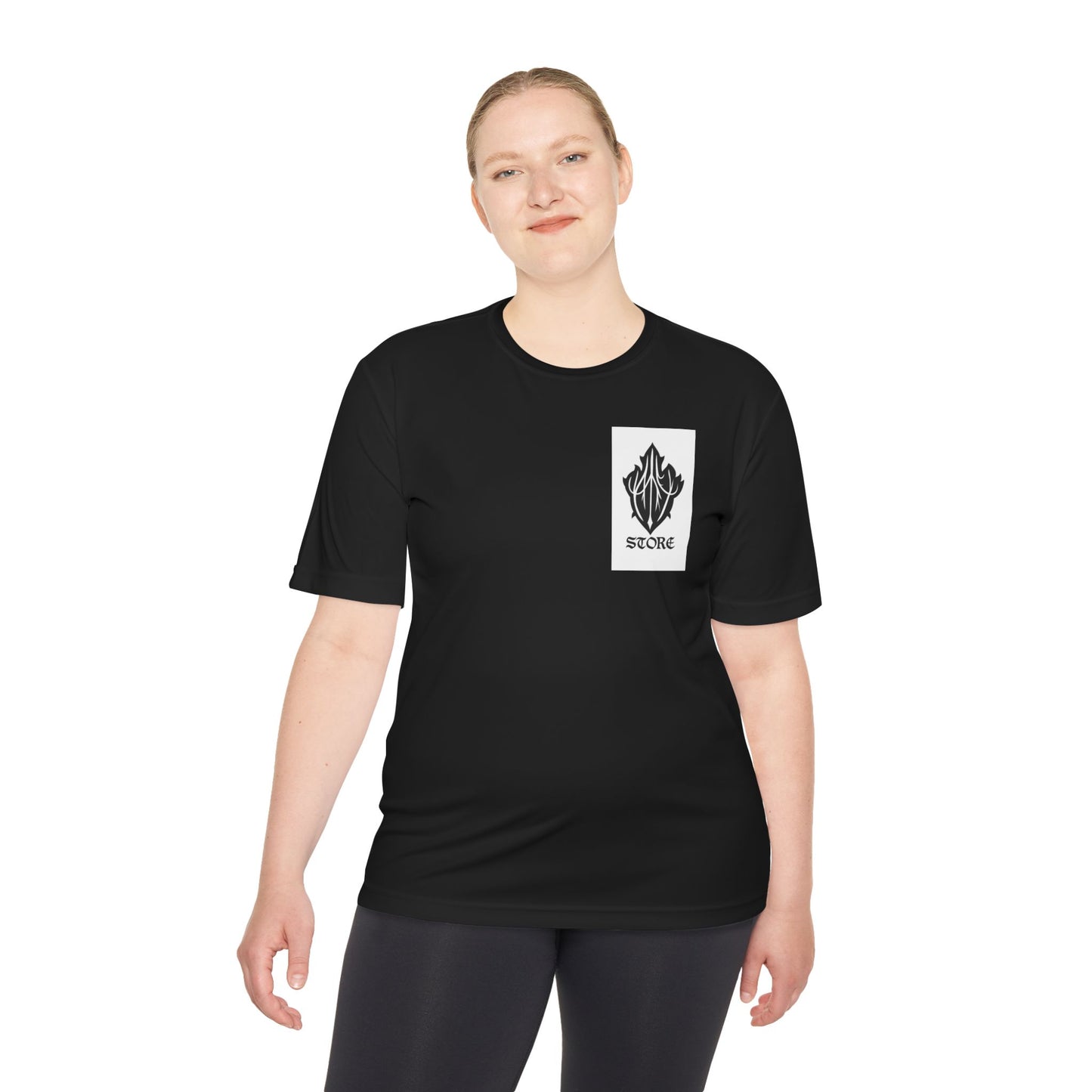Trendy Unisex Moisture Wicking Tee for Active Lifestyles, Fitness Apparel, Casual Wear, Summer Essentials, Gift for Sports Lovers