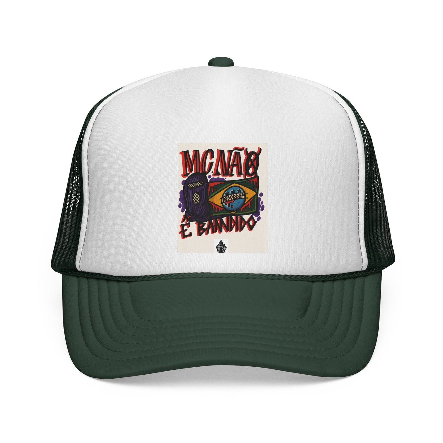 Vibrant Graphic Trucker Cap, Casual Style Hat, Trendy Summer Accessory, Unique Gift for Outdoor Enthusiasts, Festival Wear