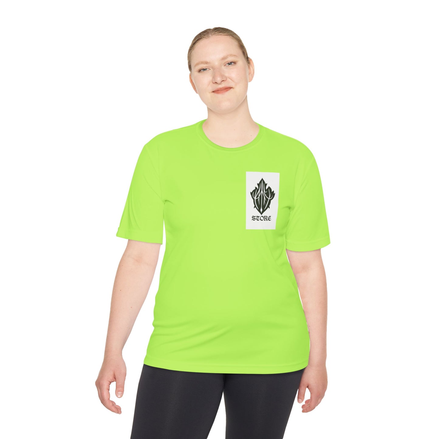 Trendy Unisex Moisture Wicking Tee for Active Lifestyles, Fitness Apparel, Casual Wear, Summer Essentials, Gift for Sports Lovers