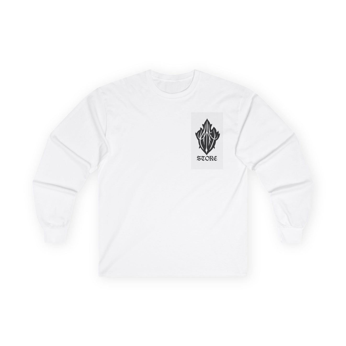 Stylish Long Sleeve Tee for Urban Vibes | MC NÃO É BANDIDO : ( COLEÇÃO : CONTRA O SISTEMA)