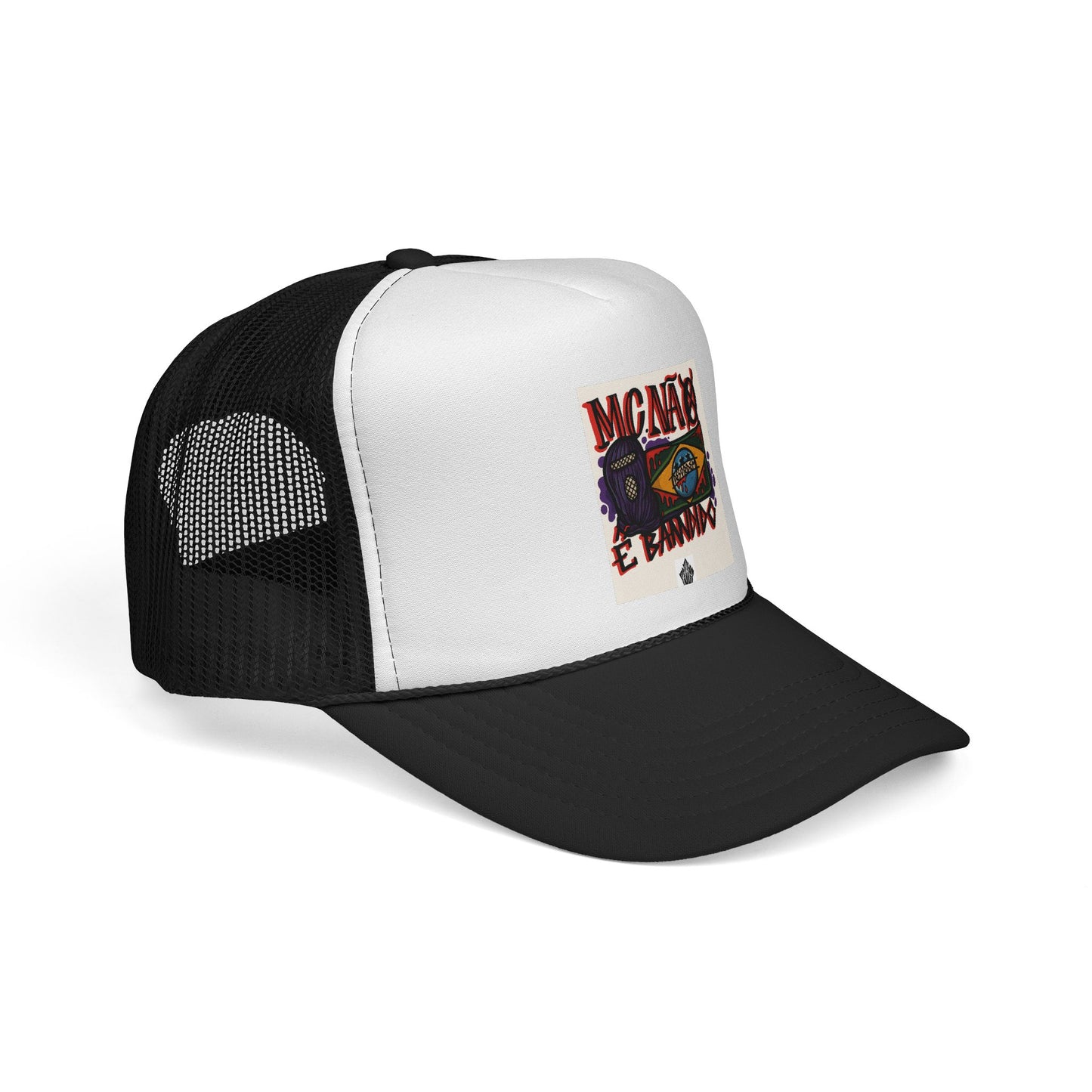 Vibrant Graphic Trucker Cap, Casual Style Hat, Trendy Summer Accessory, Unique Gift for Outdoor Enthusiasts, Festival Wear