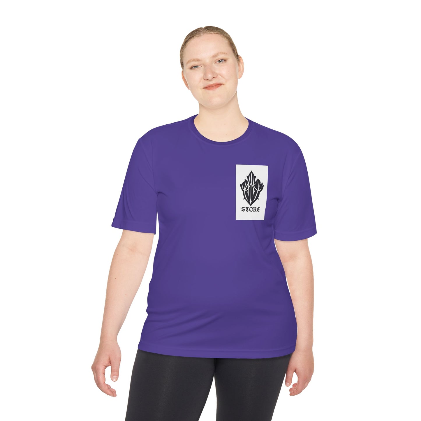 Trendy Unisex Moisture Wicking Tee for Active Lifestyles, Fitness Apparel, Casual Wear, Summer Essentials, Gift for Sports Lovers