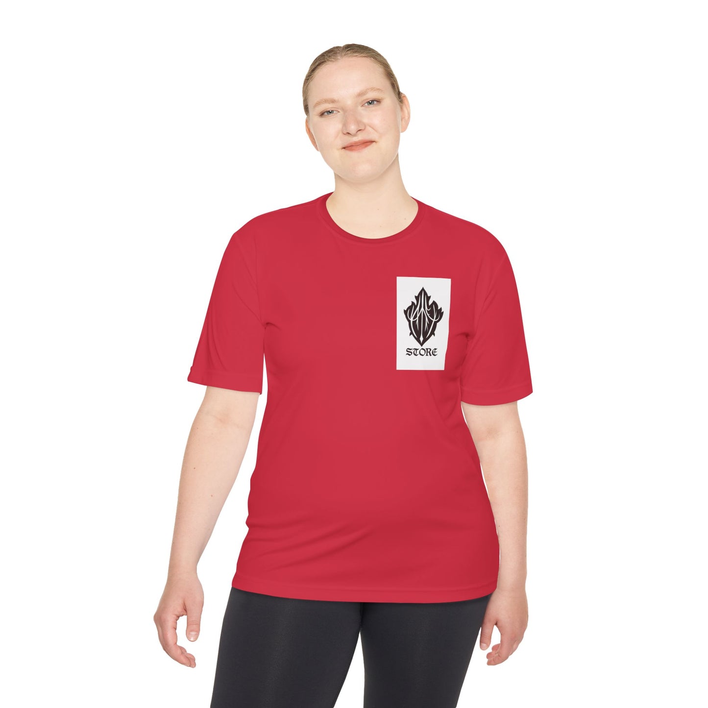 Trendy Unisex Moisture Wicking Tee for Active Lifestyles, Fitness Apparel, Casual Wear, Summer Essentials, Gift for Sports Lovers