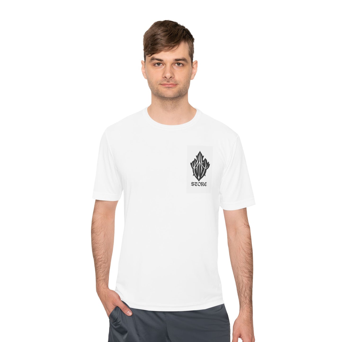 Trendy Unisex Moisture Wicking Tee for Active Lifestyles, Fitness Apparel, Casual Wear, Summer Essentials, Gift for Sports Lovers