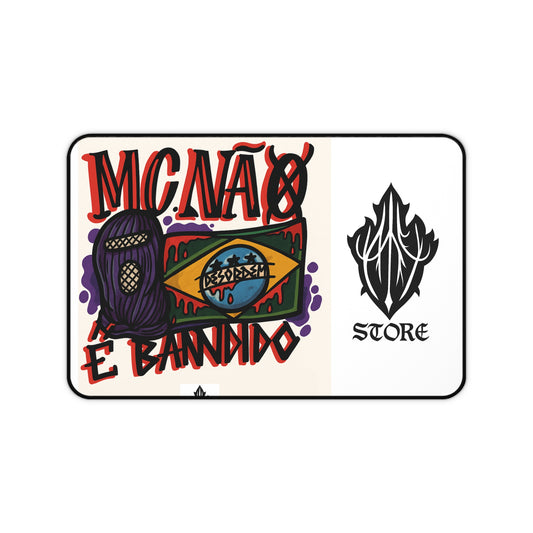 Colorful Desk Mat with Graffiti Design, Unique Office Decor, Gaming Mouse Pad, Desktop Accessories, Great for Gifts