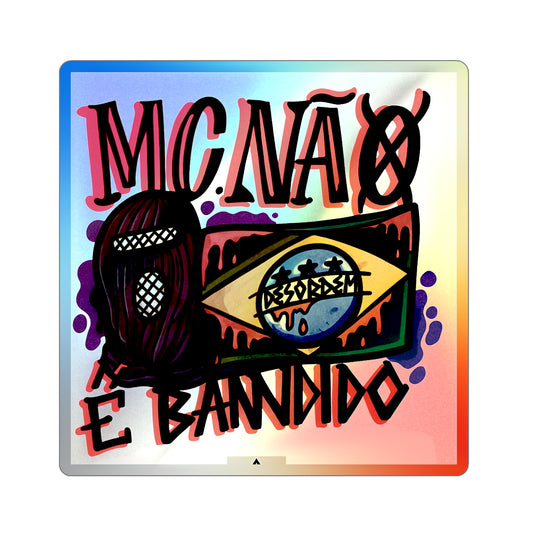 Holographic Die-Cut Stickers, Eye-Catching Skateboard Art, Unique Decorative Stickers, Fun Party Favors, Holographic Vinyl Decals, [...]