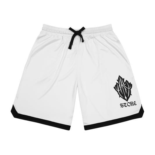 Basketball Rib Shorts - Stylish Athletic Wear for Comfort, Sports, Training, Gym Sessions, Summer Fashion