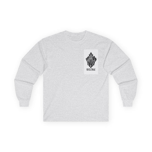 Stylish Long Sleeve Tee for Urban Vibes | MC NÃO É BANDIDO : ( COLEÇÃO : CONTRA O SISTEMA)