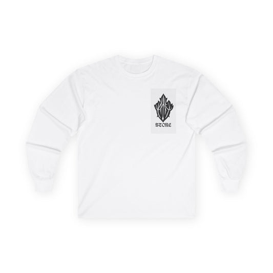 Stylish Long Sleeve Tee for Urban Vibes | MC NÃO É BANDIDO : ( COLEÇÃO : CONTRA O SISTEMA)