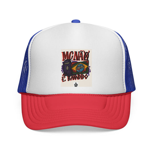 Vibrant Graphic Trucker Cap, Casual Style Hat, Trendy Summer Accessory, Unique Gift for Outdoor Enthusiasts, Festival Wear